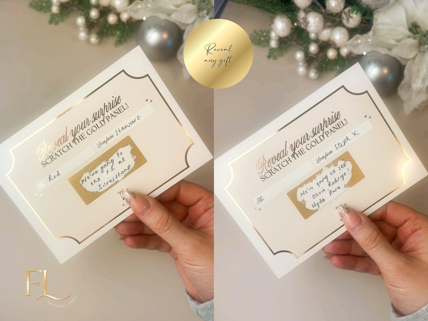 The ULTIMATE Christmas Golden Ticket | Personalise At Home Ticket