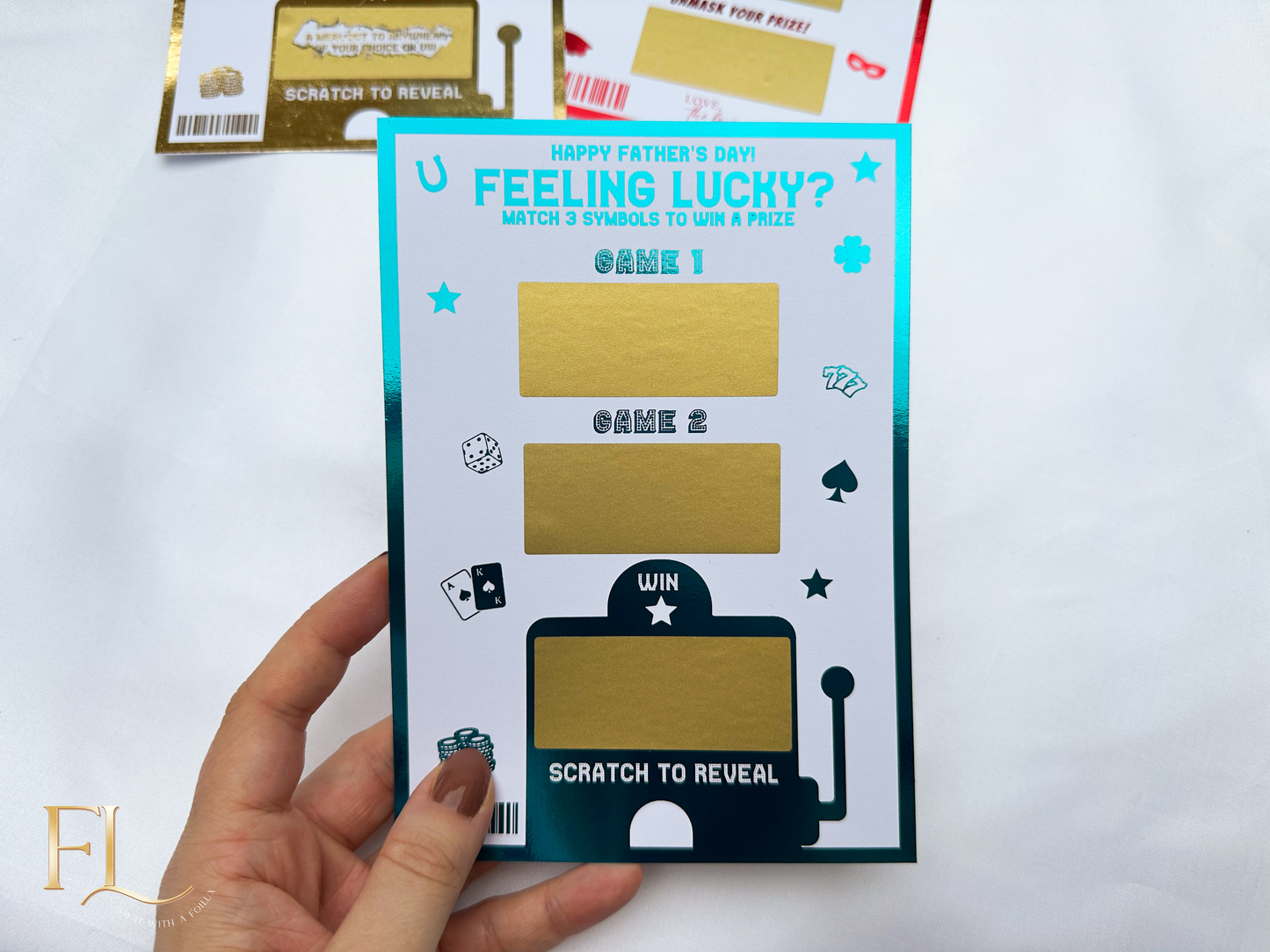 Lucky Jackpot Scratch Card | Reveal any gift