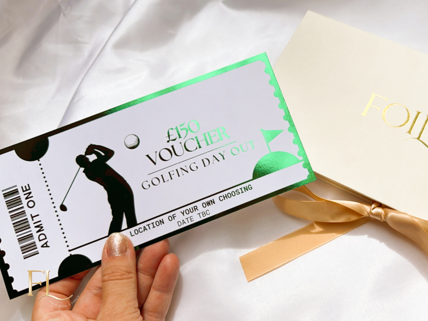 Sports Event Foil Ticket | Stadium Tour | Football Match | Cricket | Ice Hockey | F1 Surprise Ticket Reveal