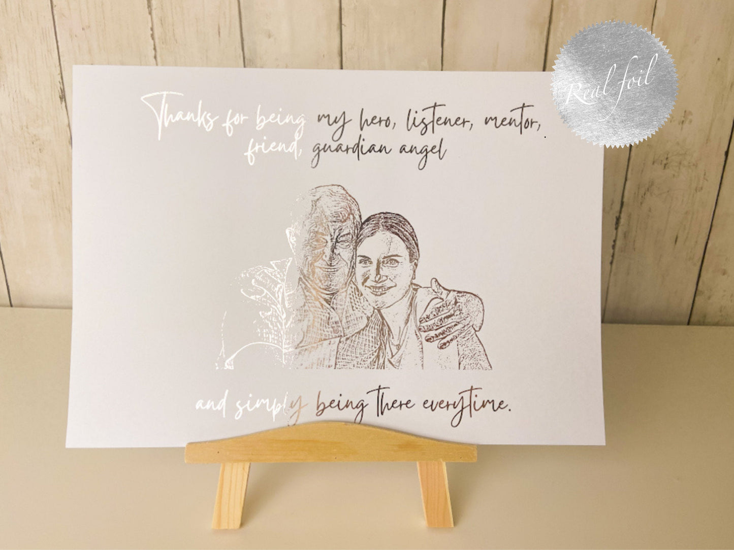 Thankyou for being my Hero, Sentimental Gift from Daughter to Dad
