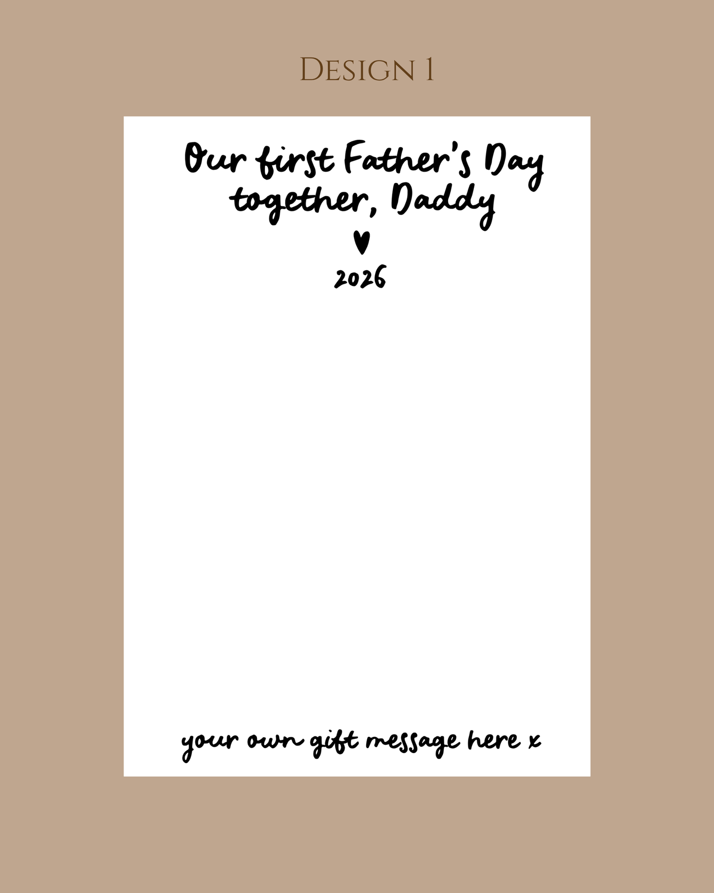 Father’s Day Foil Print Tester Offer | 50% Off Personalised Photo Print | A4 or A5 Gold Foil Gift for Dad