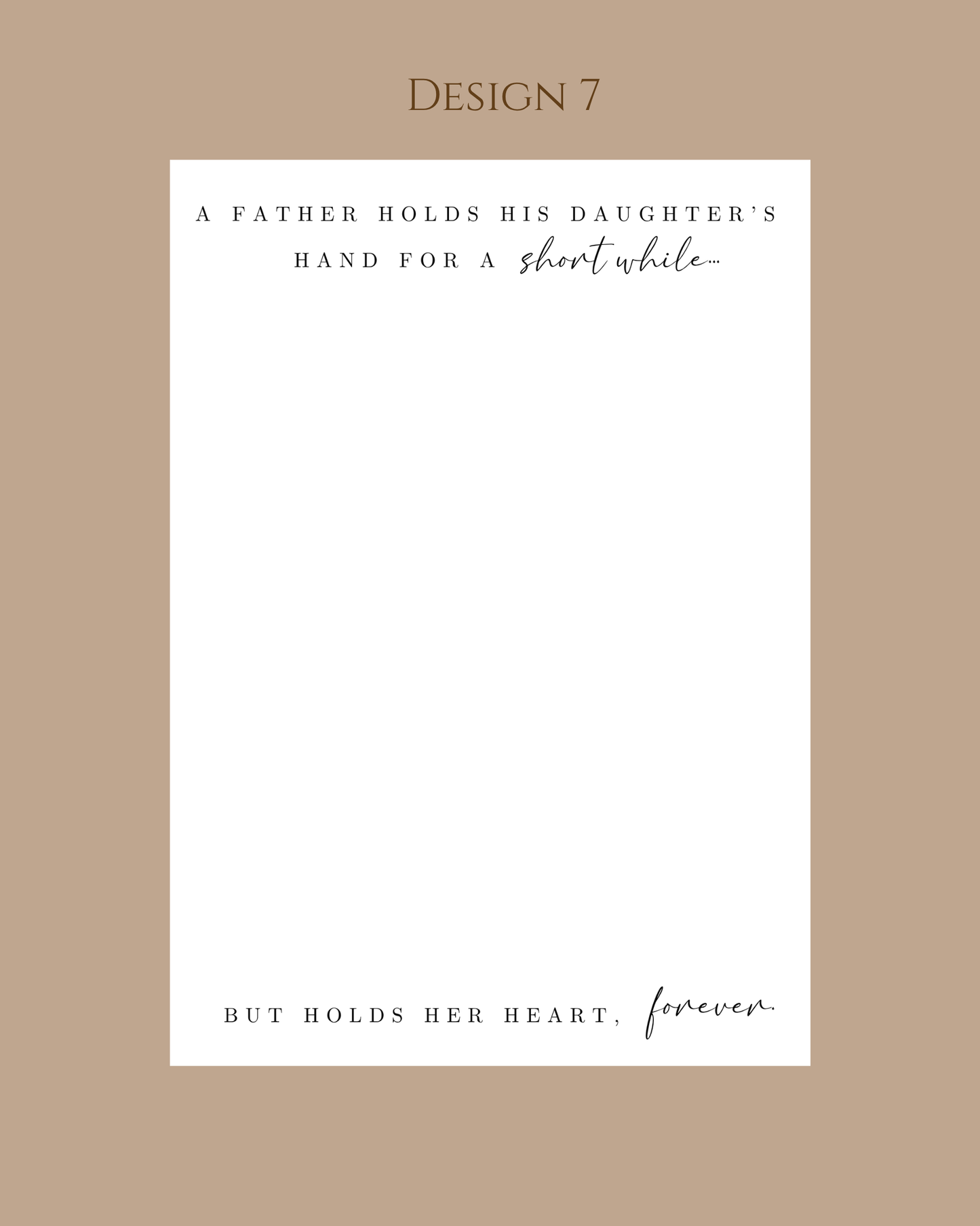 Father’s Day Foil Print Tester Offer | 50% Off Personalised Photo Print | A4 or A5 Gold Foil Gift for Dad