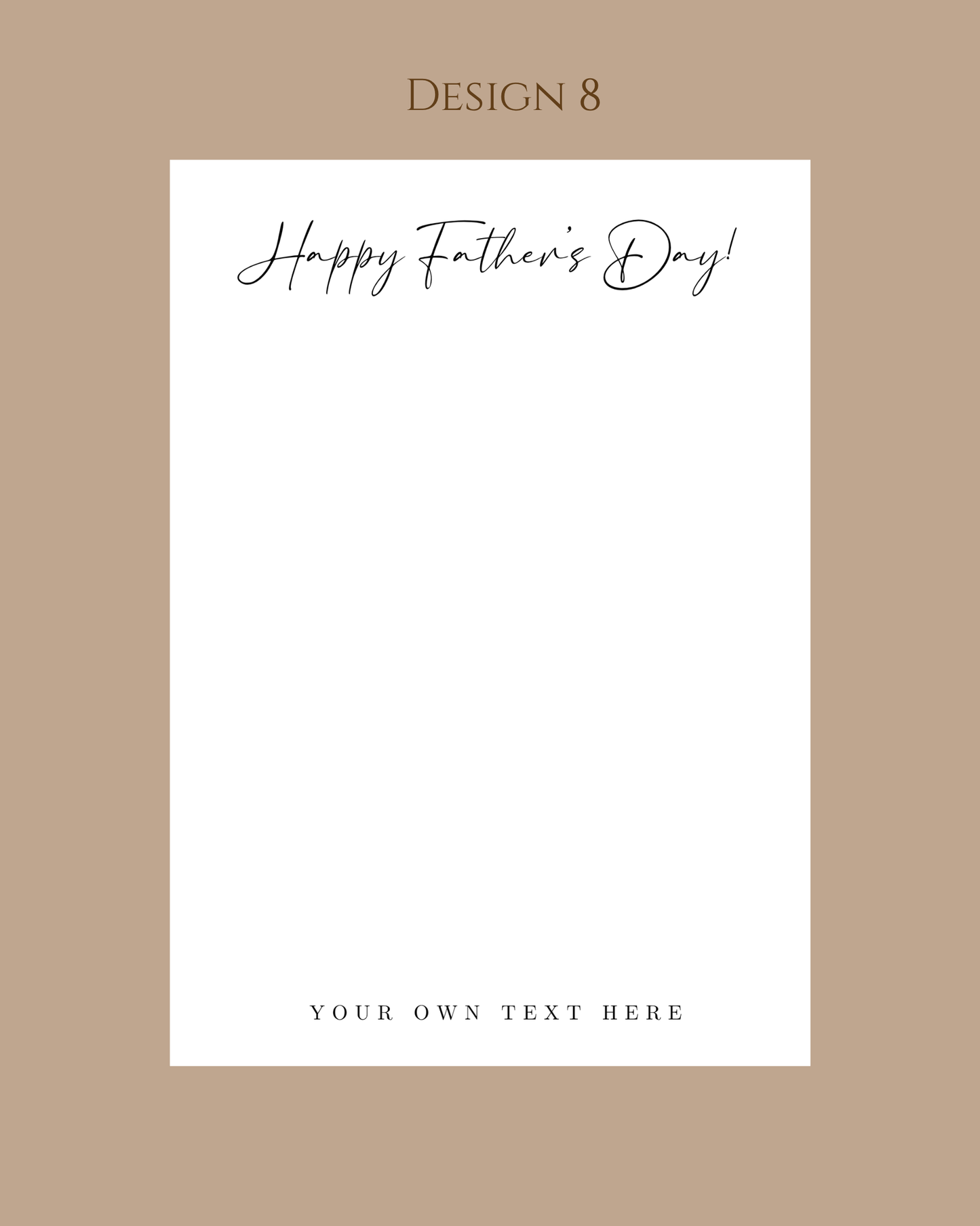 Father’s Day Foil Print Tester Offer | 50% Off Personalised Photo Print | A4 or A5 Gold Foil Gift for Dad