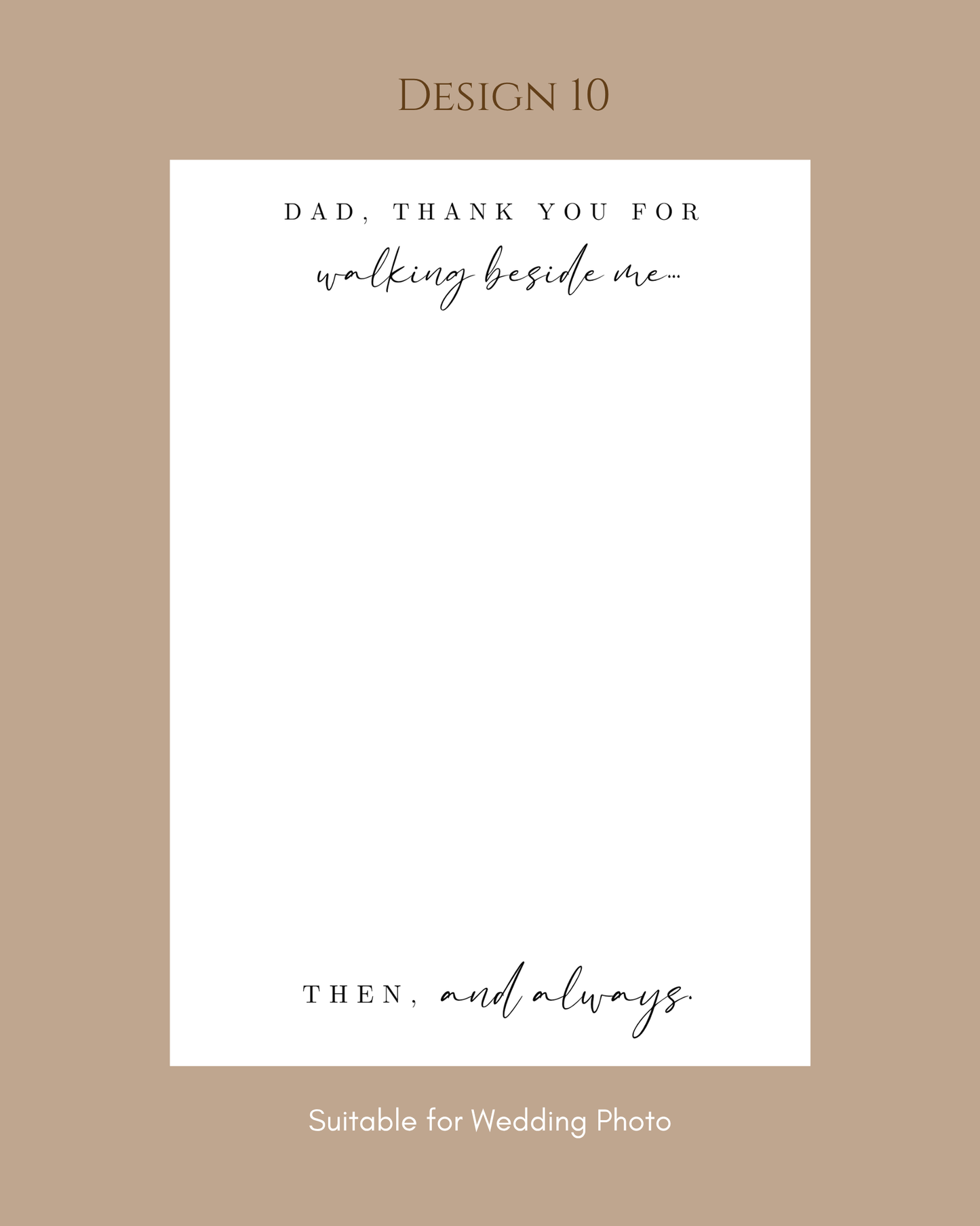 Father’s Day Foil Print Tester Offer | 50% Off Personalised Photo Print | A4 or A5 Gold Foil Gift for Dad