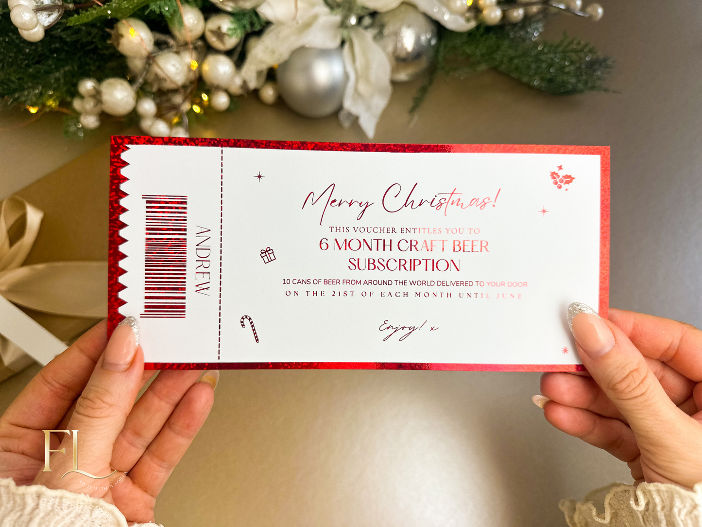 Foilux Christmas Experience Gift Ticket