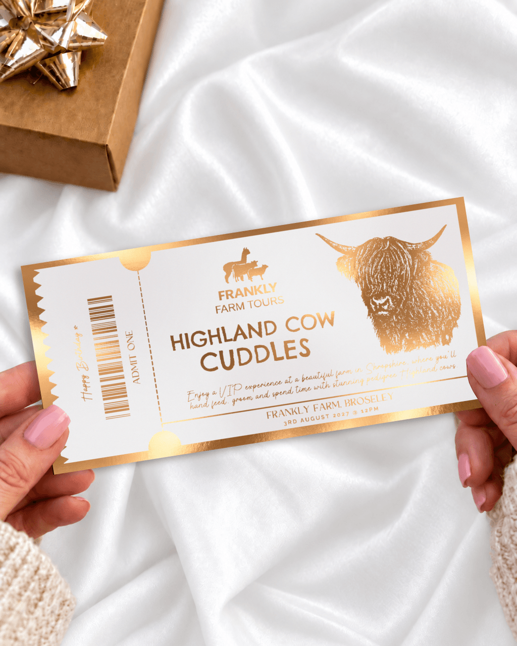 Experience Day Gift Ticket | Personalised Reveal