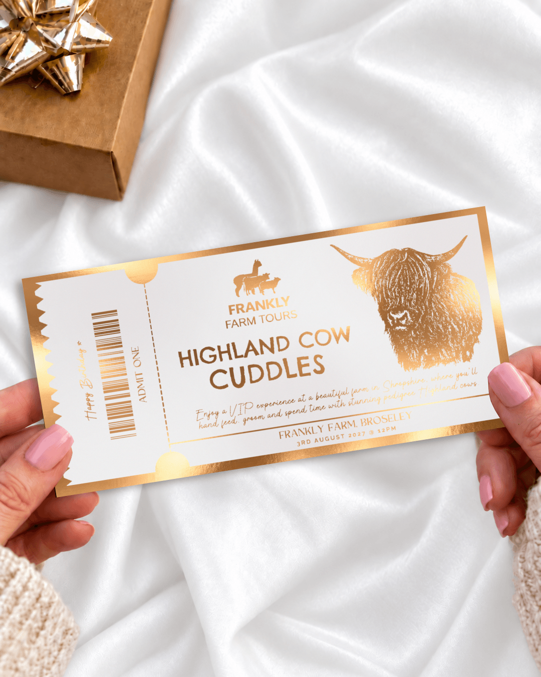 Experience Day Gift Ticket | Personalised Reveal