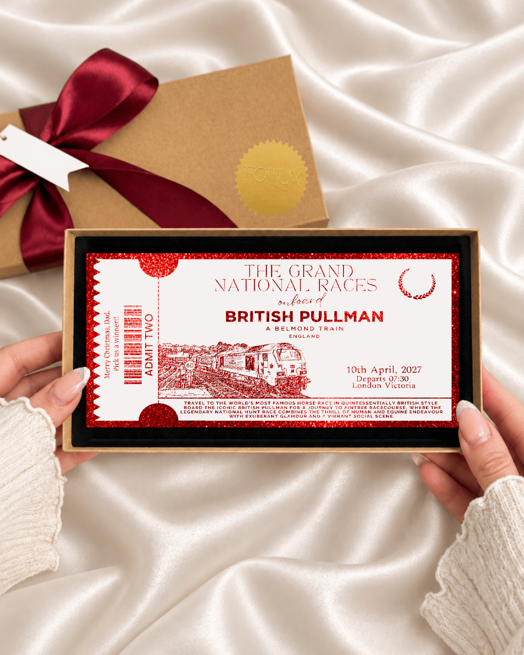 Experience Day Gift Ticket | Personalised Reveal