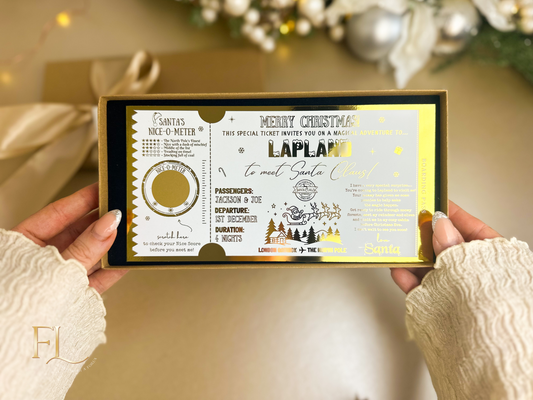 Christmas Kids Lapland Flight Ticket