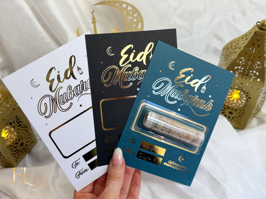Eid Foiled Money Reveal Cards