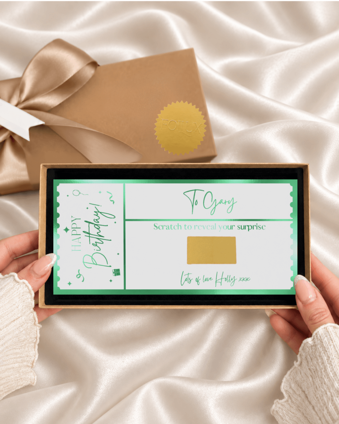 Experience Reveal Scratch Card | Personalised