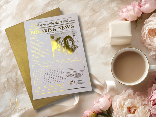 Mother's Day Newspaper