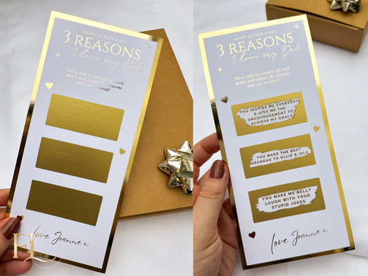 3 Reasons I love You | Scratch to reveal