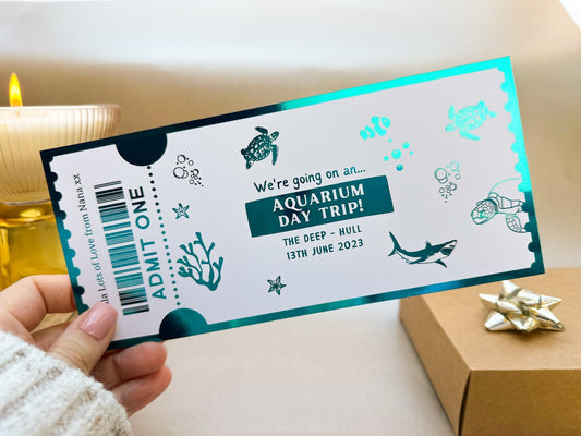 Days Out/ Experience Reveal | Surprise Ticket Reveal - Foilux