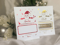 Design 2: Personalised Foil Money Reveal Pouch - Luxury Christmas Cash Gift Wallet