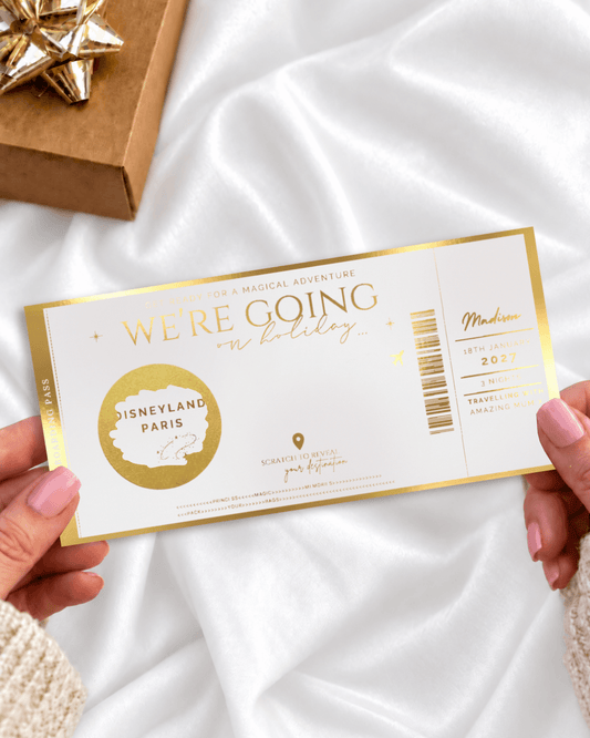 Holiday reveal scratch card - Foilux