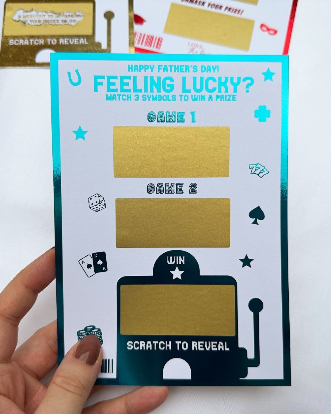 Lucky Jackpot Scratch Card | Reveal any gift - Foilux