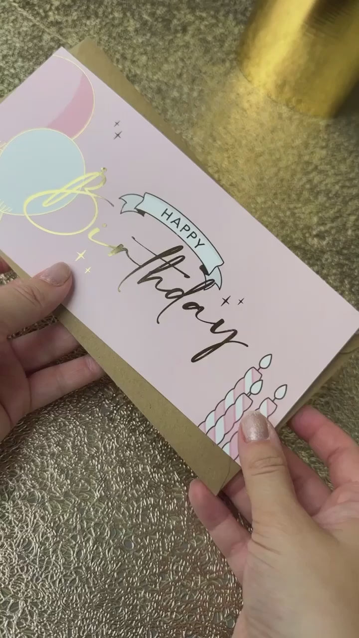 Birthday Scratch Card | Write Your Own Gift Reveal