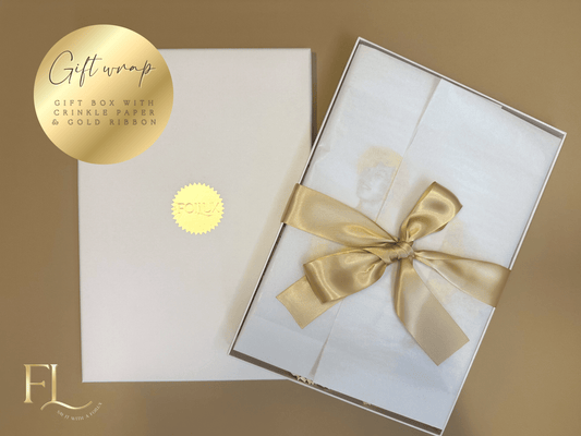 Print Gift Box with Ribbon - Foilux