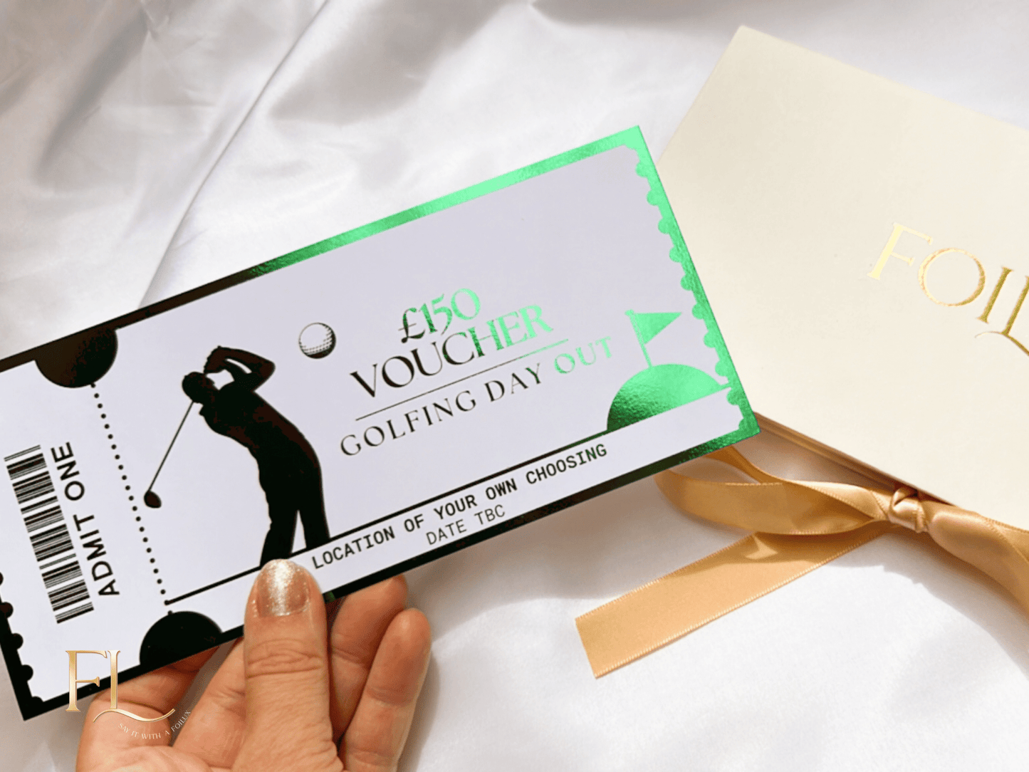 Sports Event Foil Ticket | Stadium Tour | Football Match | Cricket | Ice Hockey | F1 Surprise Ticket Reveal - Foilux