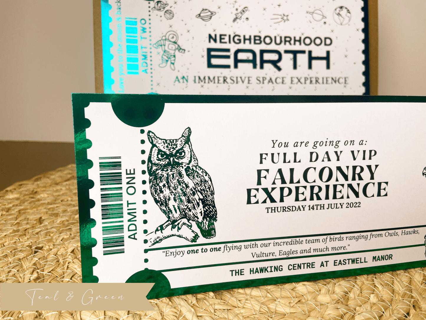 Days Out/ Experience Reveal | Surprise Ticket Reveal - Foilux