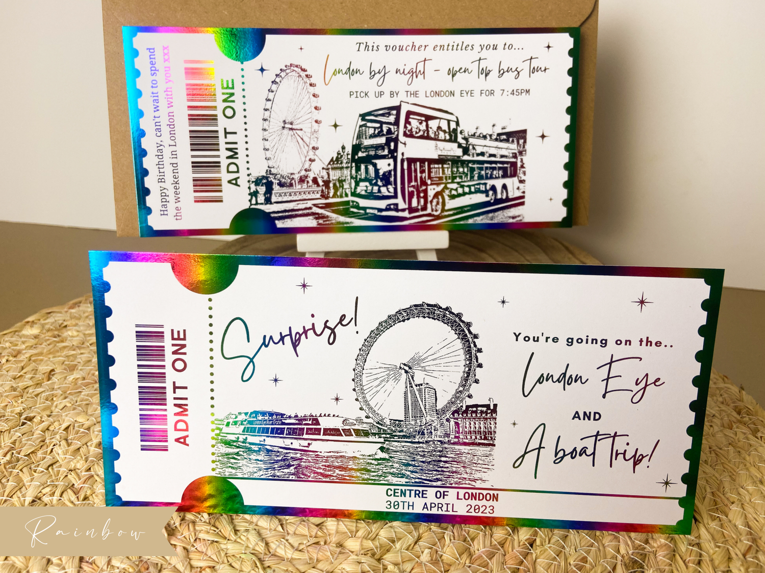 Days Out/ Experience Reveal | Surprise Ticket Reveal - Foilux